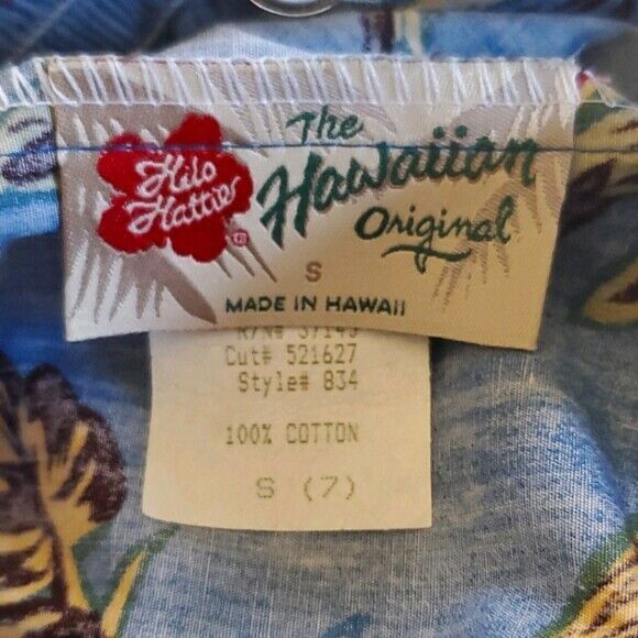 Hilo Hattie Girls Size Small (7) Dress Made In Hawaii - Picture 6 of 8